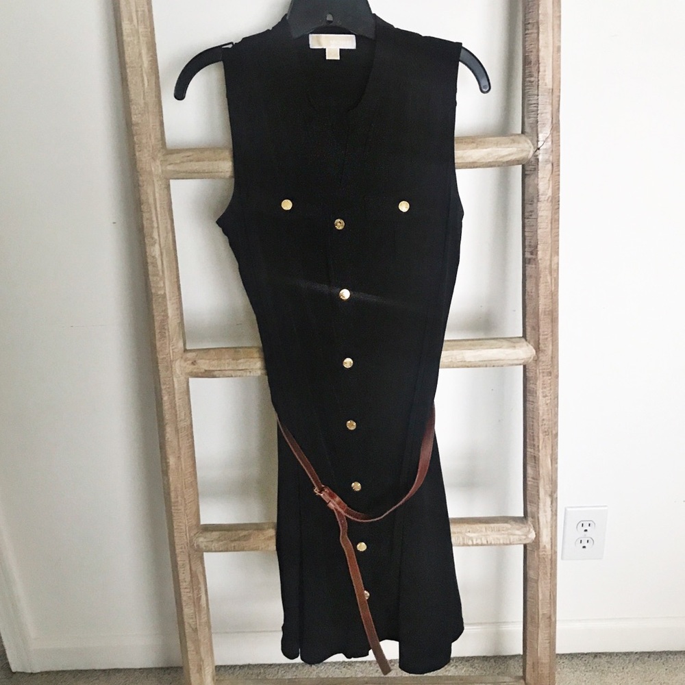 Michael Korda Black Dress